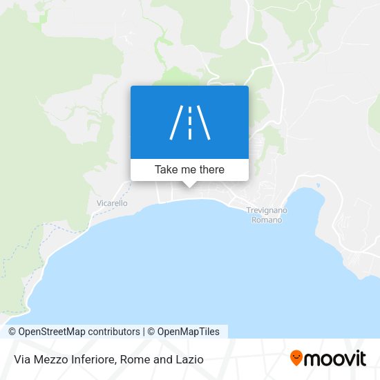 Via Mezzo Inferiore map