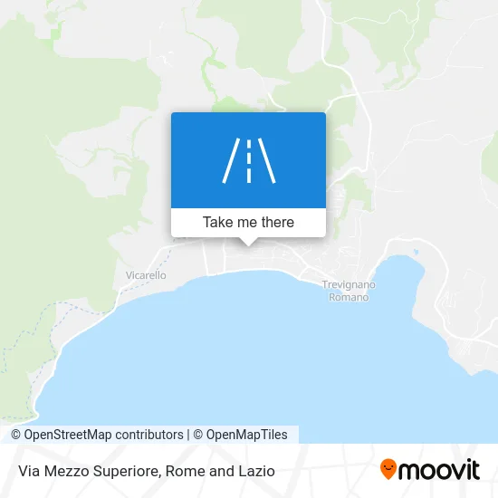 Mezzo Superiore Street map