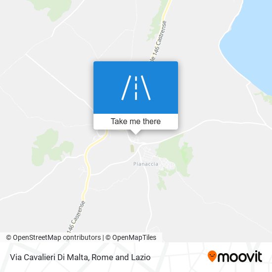 Via Cavalieri Di Malta map