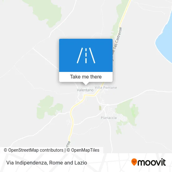 Independence Street map