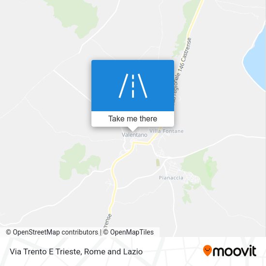 Via Trento E Trieste map