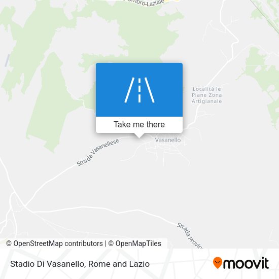Stadio Di Vasanello map