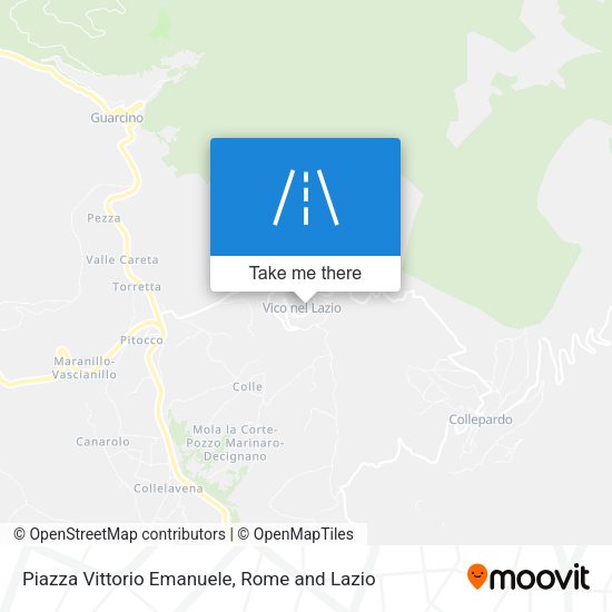 Piazza Vittorio Emanuele map