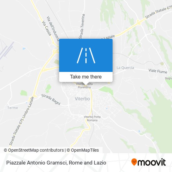 Piazzale Antonio Gramsci map