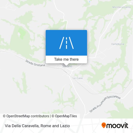 Via Della Caravella map