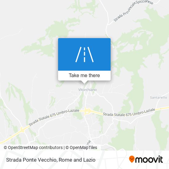 Strada Ponte Vecchio map