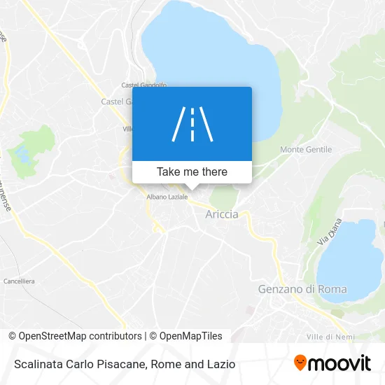 Scalinata Carlo Pisacane map