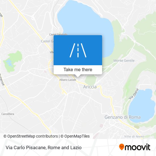 Via Carlo Pisacane map