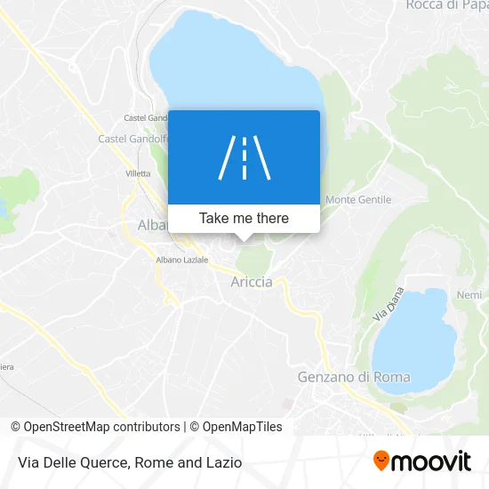 Delle Querce Street map