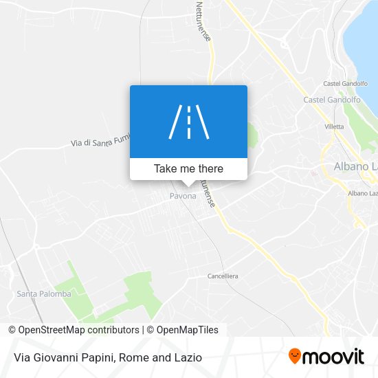Via Giovanni Papini map
