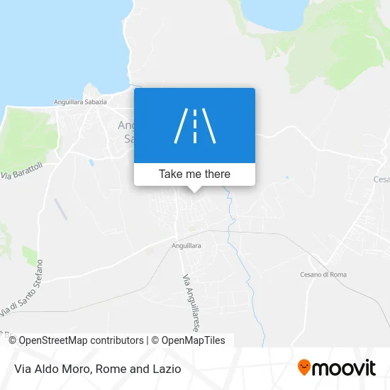 Aldo Moro Street map