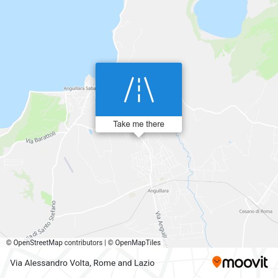 Via Alessandro Volta map