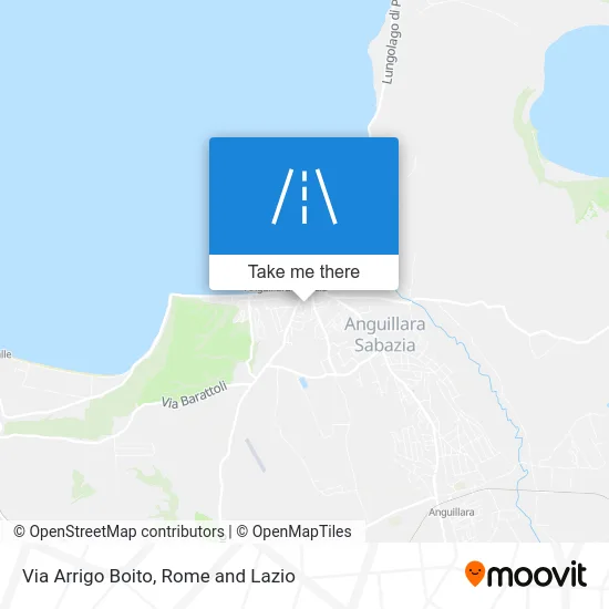 Arrigo Boito Street map