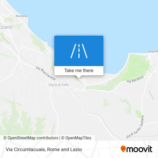 Circumlacuale Street map