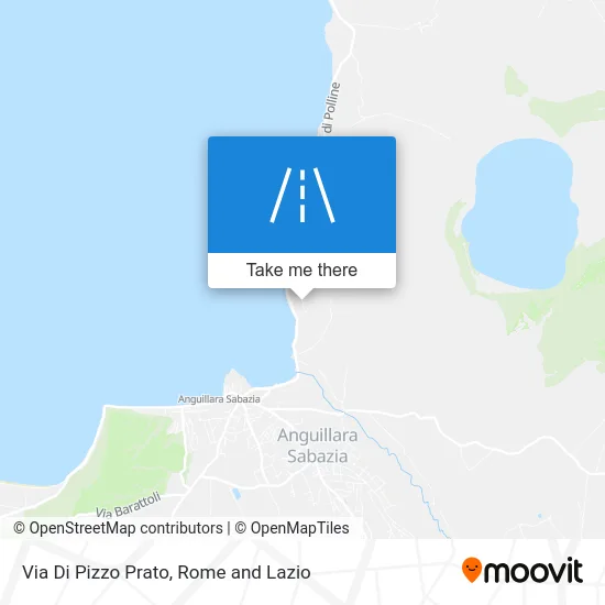 Di Pizzo Prato Street map