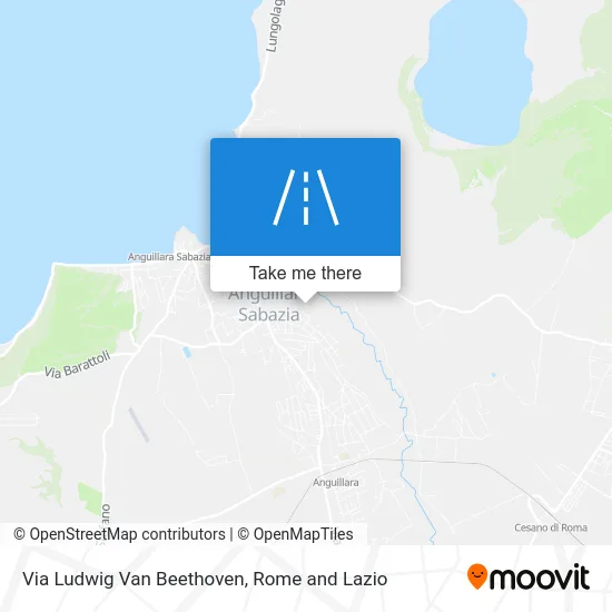 Ludwig Van Beethoven Street map