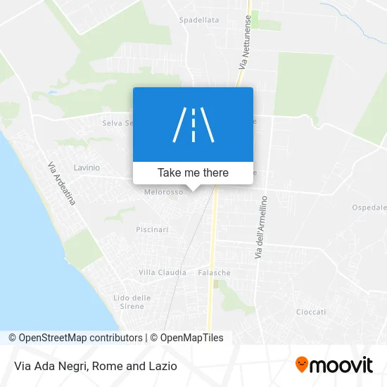 Ada Negri Street map