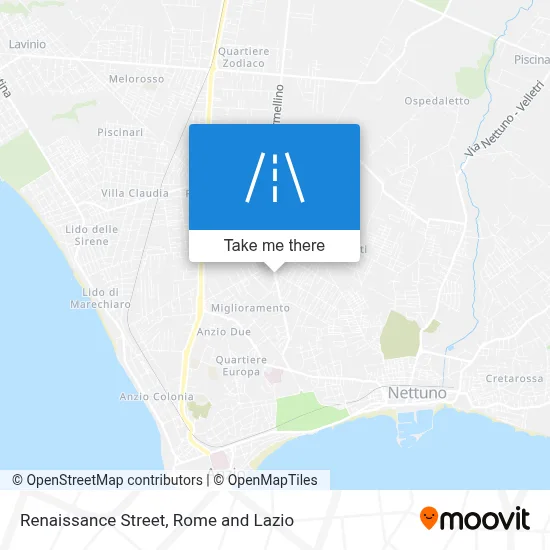 Renaissance Street map