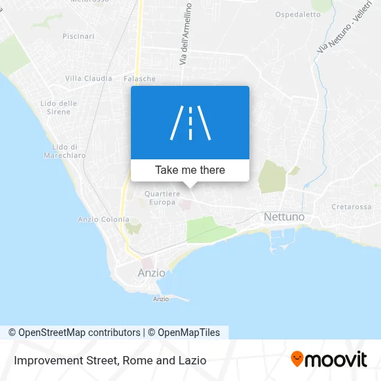 Improvement Street map