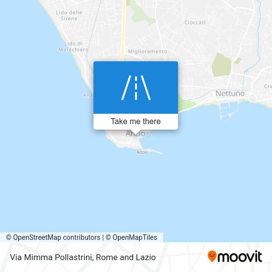 Via Mimma Pollastrini map