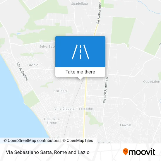 Sebastiano Satta Street map