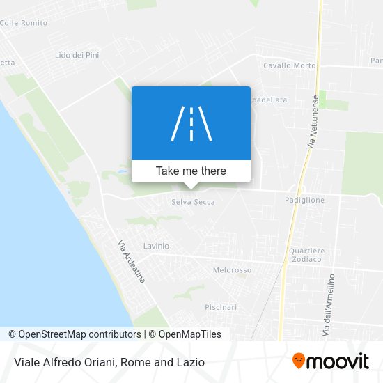 Viale Alfredo Oriani map