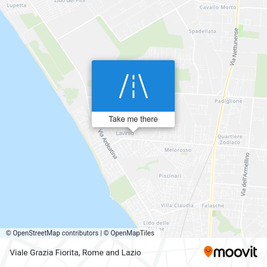 Viale Grazia Fiorita map
