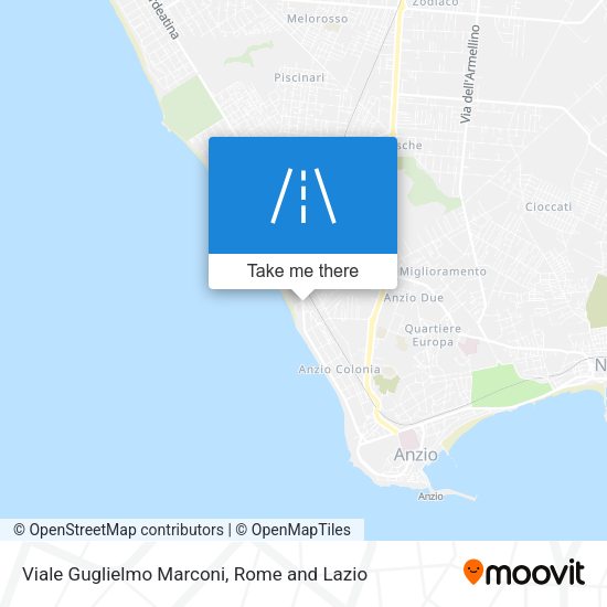 Viale Guglielmo Marconi map