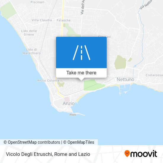 Vicolo Degli Etruschi map
