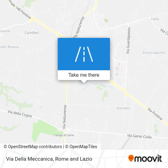 Via Della Meccanica map