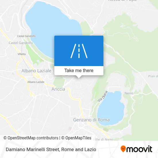 Damiano Marinelli Street map