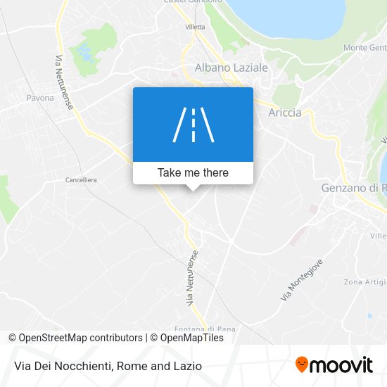 Via Dei Nocchienti map