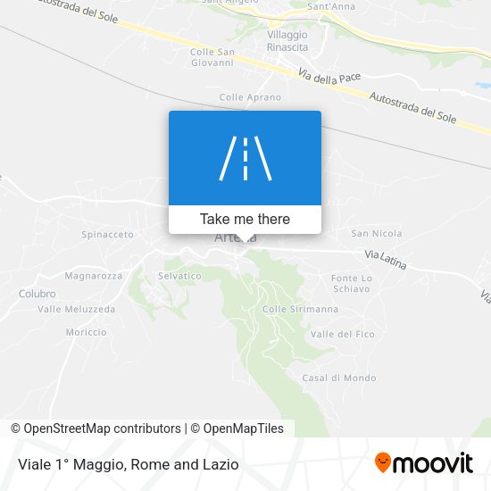 Viale 1° Maggio map