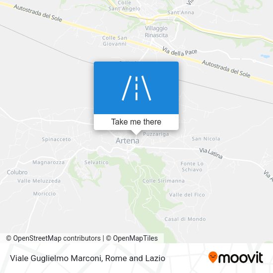 Viale Guglielmo Marconi map