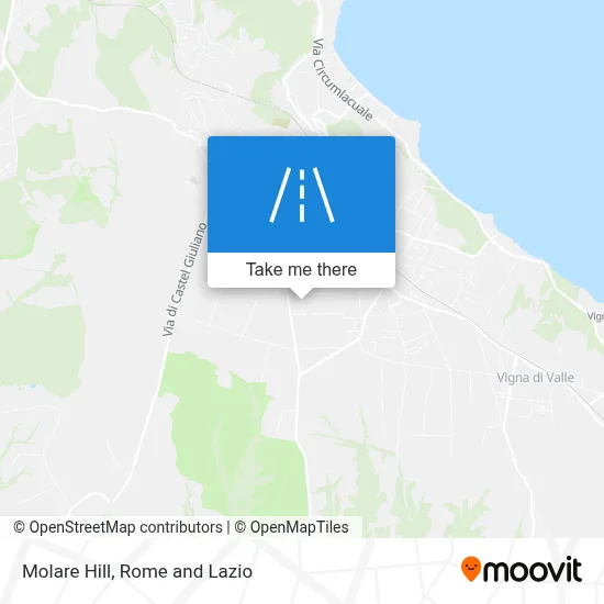 Molare Hill map