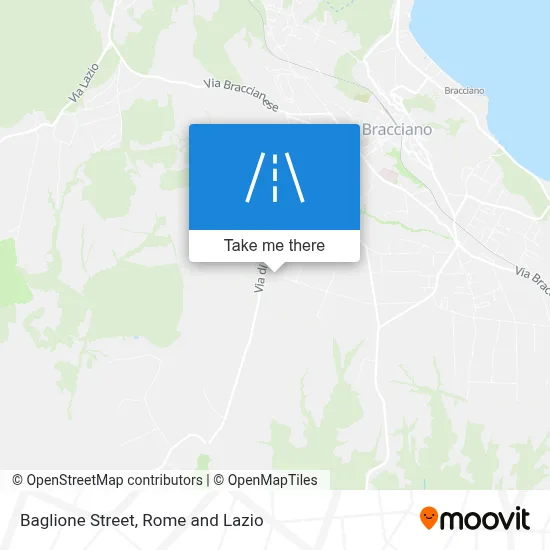 Baglione Street map