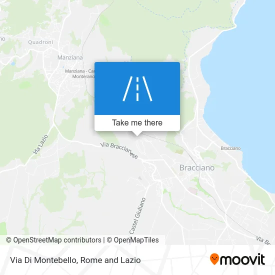 Montebello Street map