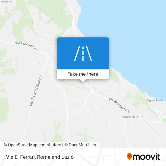 E. Ferrari Street map