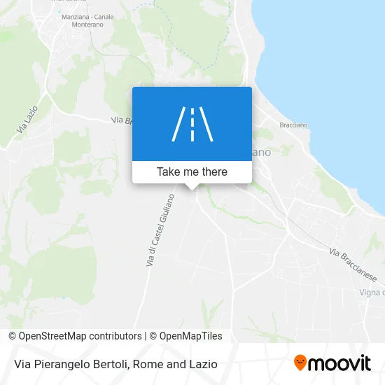 Pierangelo Bertoli Street map