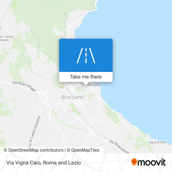 Vigna Caio Street map