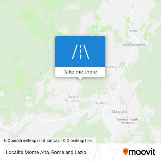 Località Monte Alto map