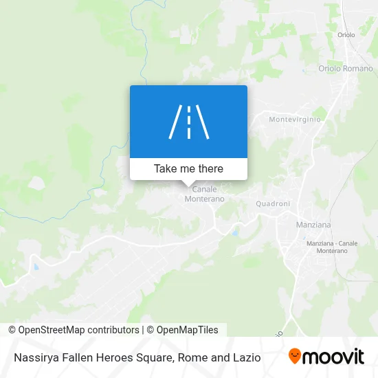 Nassirya Fallen Heroes Square map