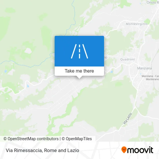 Rimessaccia Street map