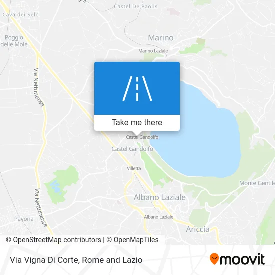 Vigna di Corte Street map