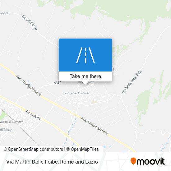 Via Martiri Delle Foibe map