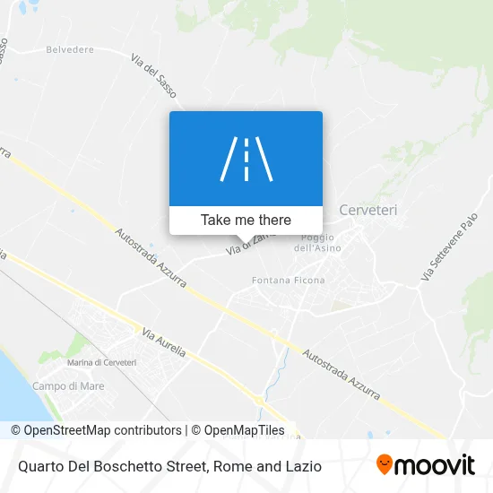 Quarto Del Boschetto Street map