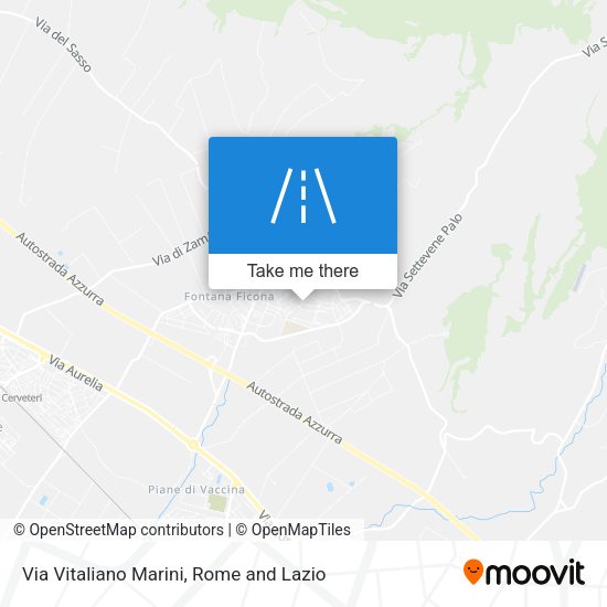 Via Vitaliano Marini map