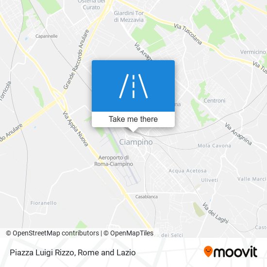Piazza Luigi Rizzo map