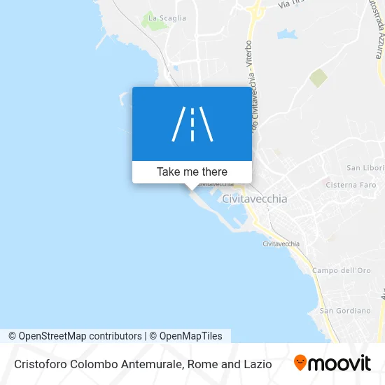 Cristoforo Colombo Antemurale map