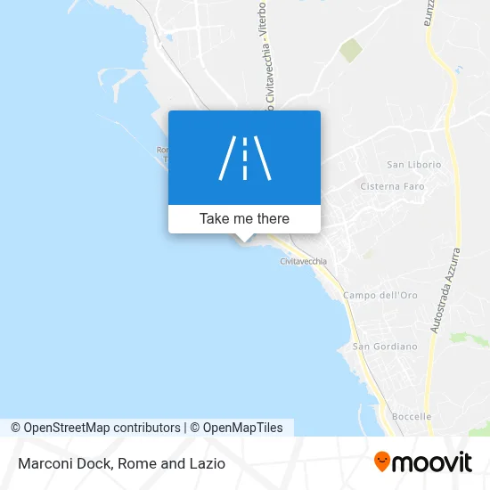 Marconi Dock map